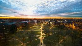 Ohio State Oval at dawn Ohio State Oval at dawn